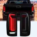 Tail Lights Fit for Chevrolet Colorado 2015-2022, Upgraded LED Brake Reverse Rear Lamp Smoked Housing