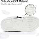 Felabo Kids Boys Girls Slip-On Casual Loafers Canvas Walking Shoes Comfortable & Lightweight (Toddler/Little Kid/Big Kid) (Xfq1314black)