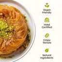 2 x Kataifi for Dubai Chocolate,(14.4 oz - 0.9 lb) oz Dried & Chopped Shredded Phyllo Dough, Natural Kataifi Shredded Fillo Dough