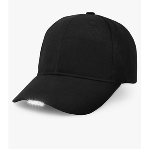 Hands Free LED Baseball Cap Hat for Outdoor Jogging Hip Hop Party Holiday