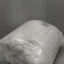 Cloud-Like Full Size Mattress Topper - 100% Cotton Top Mattress Pad for Back Pain Relief - Breathable & Naturally Cooling for Hot Sleepers, White