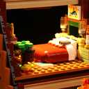 LED Lighting Compatible with Lego A-Frame Cabin 21338, Light Kit Compatible with Lego 21338, Giving Light to Model, NOT Included The Model Set?Standard Version?