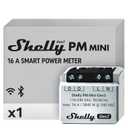 Shelly PM Mini Gen3 | WiFi Smart Power Meter 1 Channel 16 A | Home Automation | Bluetooth Gateway | Compatible with Alexa & Google Home | iOS Android App | No Hub Required | Smart Schedules