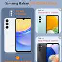 FNTCASE for Galaxy A15-5G Phone Case - Samsung A15 5G Military Grade Drop Protection, 14ft Drop Tested, Screen Protector Included, Anti-Slip Matte Textured, TPU+PC Dual Layer Shockproof Cover (Black)