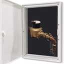 Access Panel 12x16 with Door (Max Service Opening 10x14) Plastic White (Large 12" x16'')