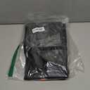 kushon Hat Storage Box for Women & Men, Hardboard Support Hat Boxes with 1 Door Hook Hat Organizer, Cowboy Hat Box for Travel, Hat Bag Hat Case (Black)