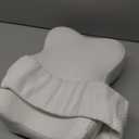 UJPFEO Knee Pillow for Side Sleepers,Leg Pillows for Sciatica,Knees,HIPS,Joints Between Legs,Back Pain Relief When Side Sleeping Spine Alignment Support for Knee Surgery Recovery,Removable Strap