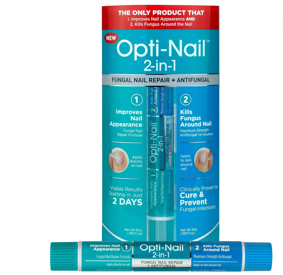 Opti-Nail 2-in-1 Fungal Nail Repair Liquid Pen Plus Antifungal, 1.7 fl oz