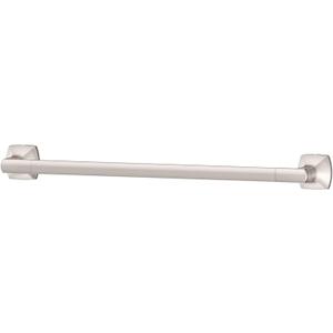 Pfister Vaneri Bath Towel Bar for Bathroom, 18-Inch, Wall-Mounted, Screw-In, Spot Defense Brushed Nickel Finish, BTBVRI1GS