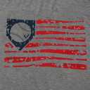 Baseball Tanks Top Women America Flag Baseball Graphic Vests Casual Sleeve Baseball Game Shirt (Gray, XXL)