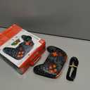 PDP REMATCH GLOW Wireless Nintendo Switch Pro Controller, Full Motion Controls Licensed for Nintendo Switch. & Lite & OLED Model, Rechargeable Battery Power, Glow in the Dark: Blackout Bowser