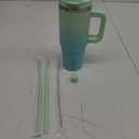 BJPKPK Insulated Tumblers With Handle And Straw 30 oz Stainless Steel Tumbler Cups With Lid,Mint