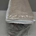 ZNSAYOTX Luxury Velvet Couch Cover 4 Piece (72"-92") Stretch Sofa Covers for 3 Cushion Couch Thick Soft Sofa Slipcover with Non Slip Strap, Dog Pet Friendly Nice Furniture Protector (Khaki)