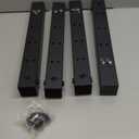 woiron 4 Pcs Table Leg Extenders for Folding Tables, Adjustable Folding Table Leg Extensions, for Square Straight Legs,Raise Table Height 3.4"/6.6"/9.8"/13"(Inner Diameter 1.86")