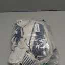 vctops Striped Cotton Linen Window Curtains Farmhouse Country Style Room Darkening Rod Pocket Curtain Panel for Bedroom Living Room, 1 Piece (Navy,59"x79")