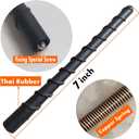 7 Inch Flexible Spiral Rubber Antenna for Kia Rio (2006-2020), Kia Rio5 (2009-2014) Antenna, Car Wash Proof - Internal Copper Coil Antenna Mast Replacement