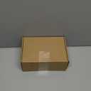 Crystal Glass Door Knobs Interior, Passage Round Gold Door Knobs for Hall and Closet, Polished Brass