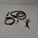 2 Pin Battery Cable Harness Truck and Plow Side Fits Western Fisher Snow Plow, with Dust Cover, Replaces 21294 61169 8274