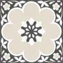 FloorPops 12-in by 12-in Black Daphne Vinyl Peel & Stick Floor Tiles (10 Tiles), (10 sq.ft./Carton)