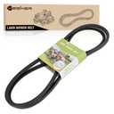 Yesker 592855201 532130969 130969 Deck Drive Belt for Craftsman Husqvarna YTH22V46 YTH24K48 YTH18542 Poulan Jonsered AYP Tractor Durable Aramid Cord 92.45" Lawn Mower Belts Replaces 584444701 21546080