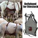 Goat Anti Breeding Apron  Adjustable Anti-Mating Skirt for Goats and Sheep, Livestock Bellyband Harness for Bucks, Sheep Control Clothing, Farm Animal Supplies