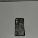 Samsung Galaxy S23 FE Case, Floral Samsung S23 FE Case Cute Aesthetic Rose Flower Pattern for Women Girls, Slim TPU Bumper Shockproof Protective Cover for S23 FE, Black