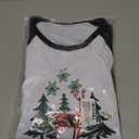 VNVNE Family Christmas Pjs Matching Sets for Women/Men/Couples/Adults, Holiday Xmas Reindeer Elf Plaid Pajamas Sleepwear (L)