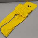 Lukovee Dog Raincoat, Adjustable Dog Rain Jacket with Clear Hooded Double Layer for Large Medium Small Dogs Puppies, Waterproof Rain Coat Poncho with Reflective Storage Pocket & Rim (Yellow, L)