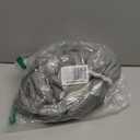 Small Ironing Board Cover 13"x43", RAINHOL Iron Board Replacement Cover and Pad, Thick Felt Padding, Scorch Resistant 100% Cotton, Heat Reflective, Elastic Edge, Grey