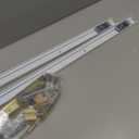 Bifold Door Hardware Kit, 2-Pack 36-Inch Bi-fold Closet Door Track Kit Bifold Closet Door Hardware Kit Folding Door Hardware Repair Replacement Tool Kit