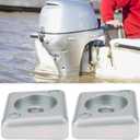 Create idea 2Pcs Zinc Anode Compatible with Honda Outboard 8 9.9 10 15 20 HP BF8 BF9.9 BF10 BF15 BF20 Lower Unit Gear Box Replacement 41106-ZW9-000