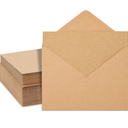 Best Paper Greetings 50 Pack Blank Cards and Envelopes 5x7, Kraft Paper A7 Notecards for DIY Open When Letters, Wedding Invitations, Birthday Cards