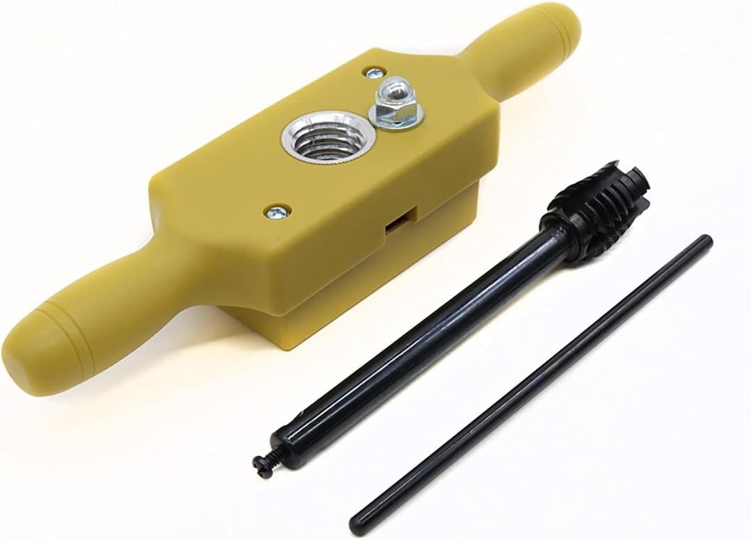 Taytools Wood Tap and Die for Male/Female ID/OD Threads Polypropylene Threadbox Hardened (1 Inch x 6 TPI)