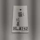 10 Pcs 7'' Gutter Screws with Metal Ferrule Durable Gutter Nails and Spikes Easy-to-Install Secure Gutter Fasteners for Sagging Gutters and Maintenance (Brown)