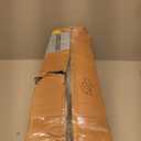 30 Pack 44" Wrought Iron Staircases Balusters, 1/2" Rectangular Stair Spindles, 15 Straight and 15 Single Rectangle, Hollow Stair with 60 Baluster Shoes for Staircases, Hallways and Backyard Fences