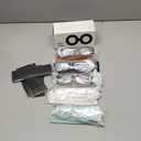 5 Pack Reading Glasses For Women,Spring Hinges, Sturdy and Durable