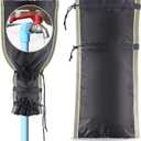 Boltigen 2Pcs Thickened Outdoor Faucet Covers, 30''H x 15''W Foldable Reusable Insulated Waterproof Outside Hose Bib Spigot Cover for Winter Freeze Protection