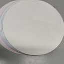 Yeaqee 120 Pcs Disposable Paper Placemats 12 Inch Round Paper Place Mats Blank Table Mats for Restaurant Catering Dining Weddings Birthday Table Holiday Parties Supplies(Colorful), 12 inches/ 30.5 cm
