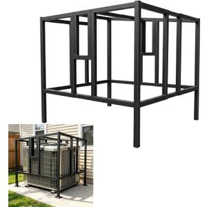 Adjustable AC Security Barrier, Heavy Duty Air Conditioner Cage