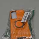 for Samsung S25 FE Case with Slide Camera Cover and Rotating Kickstand Ring, Slim Magnetic Shockproof Accessories Phone Case for Samsung Galaxy S25 FE (Orange)