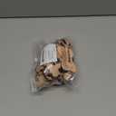 PUPTECK Soft Fleece Dog Pajamas for Small Medium Dogs, Dog Onesie Puppy Sweaters Clothes Jumpsuit Pjs, Cute Jammies Cat Coat Pet Costume Apparel (Medium(CHEST 18", BACK 12"), Brown(Leopard Print))