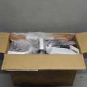 Umatoll Tricycle for Toddlers 2-5 Year Old, Ajustable Toddler Bike Outdoor Toys, Birthday Gift for Boy Girl Age 2-4, Trike with Light up Wheels (White)