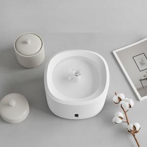 3L Ultra Quiet Pet Water Fountain for Cats & Small Dogs – Motion Sensor USB Rechargeable Cat Water Dispenser, Anti-Dry Burn Automatic Circulating Water Bowl, BPA-Free, White