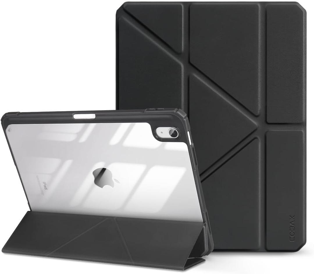 CoBak Case for iPad (A16) 11th Generation 11 Inch 2025, iPad 10th Generation Case 10.9 Inch 2022 - Protective Cover with Multi-Angle Includes Portrait Stand, Pencil Holder and Auto Wake/Sleep, Dark