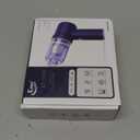 KMM Handheld Car Vacuum Cleaner, 9000Pa Vacuum Cleaner and Air Duster, 120W High Power Hand Held Vacuum with LED Light and Multi-Nozzles for Car, Home, Office, Pet (Blue)