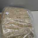 36in Extra Large Christmas Tree Collar - Woven Hyacinth Tree Collars for Artificial Trees - Rattan Rustic Farmhouse Basket for Tree Base Cover with Cord Cut-Out for 7.5ft 9ft 10ft Tree