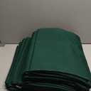 BRILLMAX 10 Pack Hunter Green Tablecloths for 6 Foot Rectangle Tables 60 x 102 Inch - 6ft Rectangular Bulk Linen Polyester Fabric Washable Cloth Cover for Wedding Reception Banquet Birthday Party