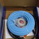 HEATIT 5JHSF 60Ft Premium Heat Trace Cable for Metal, Plastic Home Pipes and RV, Self Regulating Heat Cable with Thermostat, ETL Listed, 120V