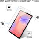 ProCase 2 Pack Screen Protector for Tablet Galaxy Tab S11 / S10 Lite/ S10 FE / S9 FE / S9 / S8 / S7 (11" & 10.9"), HD Tempered Glass Film Guard Compatible with S Pen, Case Friendly
