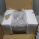 Purse Organizer for Closet, Clear Acrylic Display Case for Handbag Organizer, Purse Storage Box with Magnetic Door, Plastic Storage Bins for Book, Collectibles, Cosmetic (5 Pack)